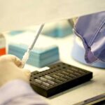 GC-MS laboratory analysis equipment used for flavor compound testing